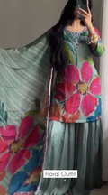 Dhanak Floral 3PC Luxury Suit