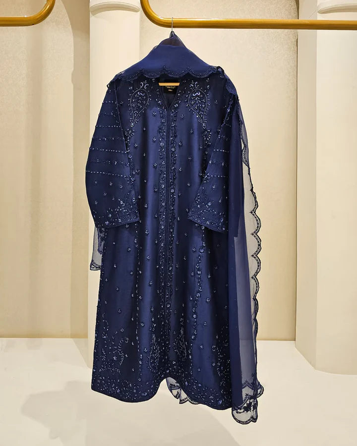 Dhanak 3pcs Embroidered Dress