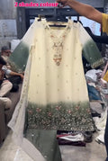 Dhanak 2 Shade Embroidered Dress