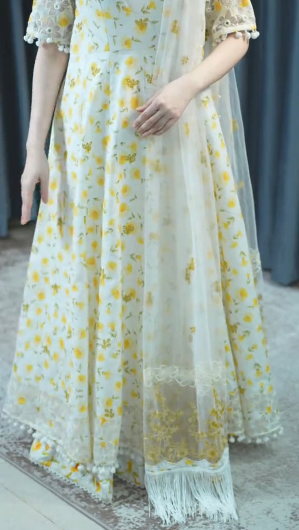 Dhanak Feminine Floral 3 Piece
