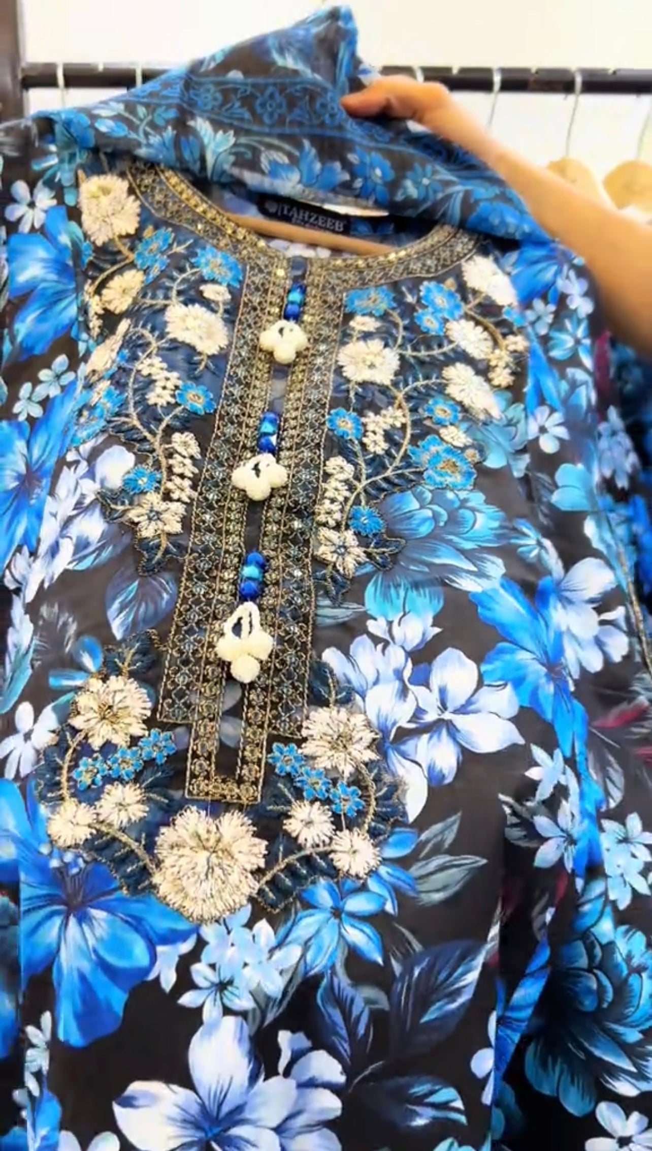 Premium Long Frock 3 Piece