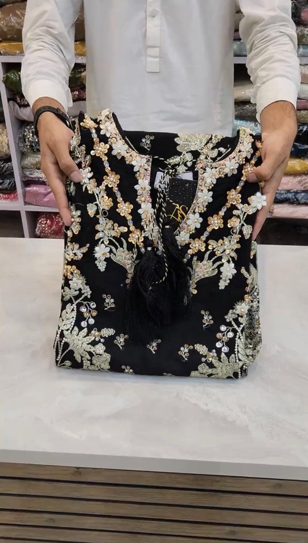 Eid Embroidered 3 Piece Dress
