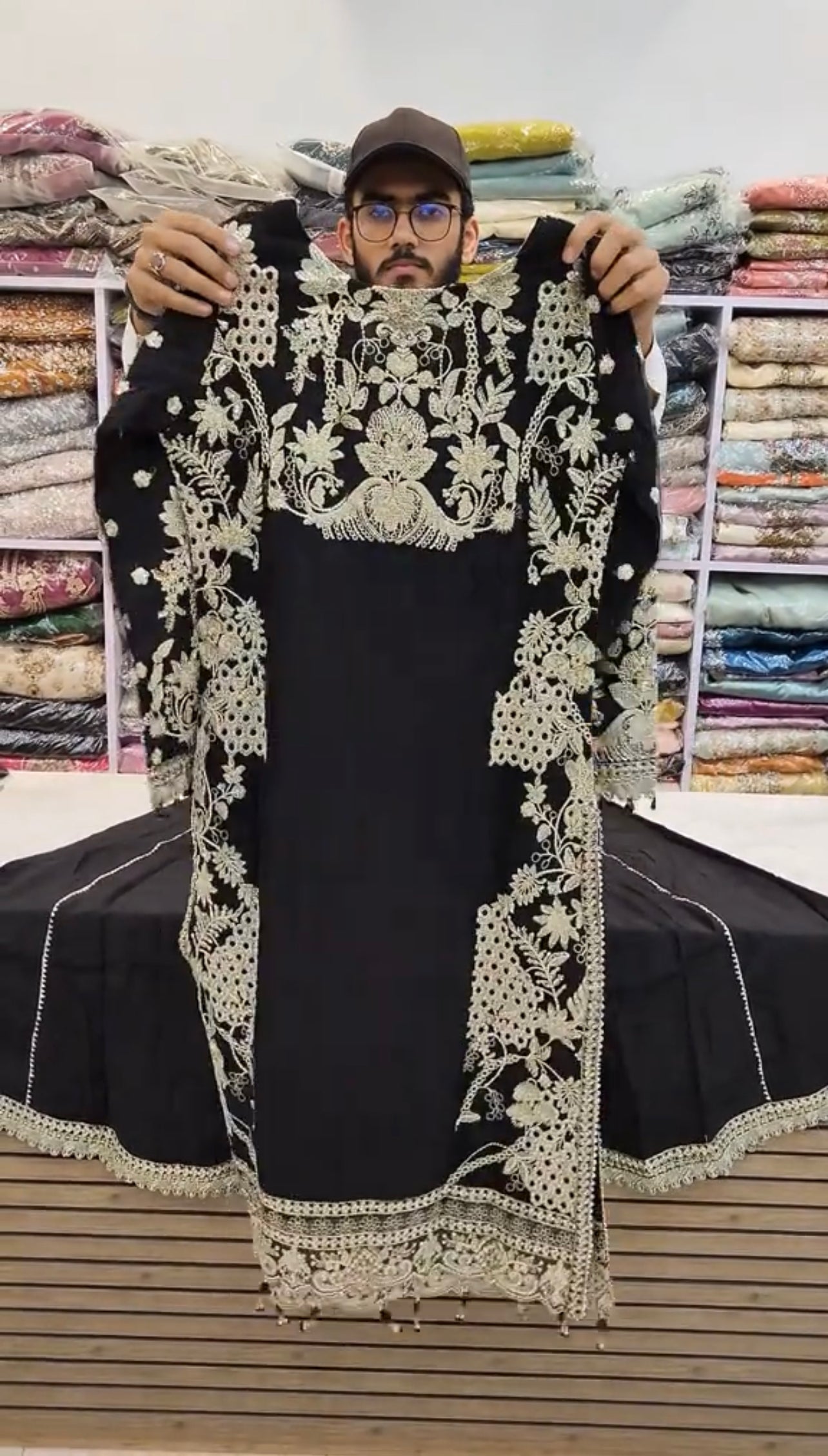 Eid Embroidered 3 Piece Dress