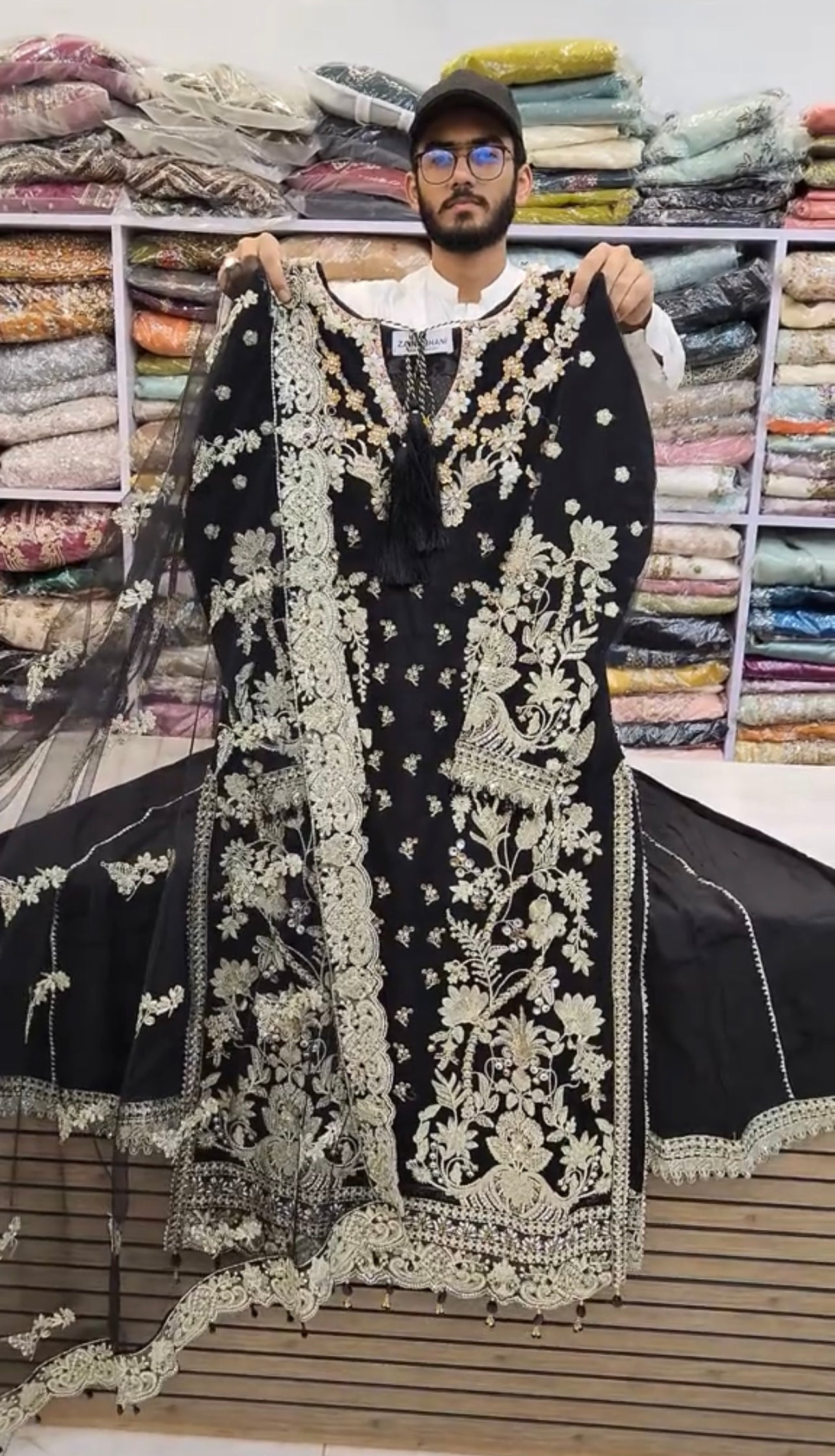 Eid Embroidered 3 Piece Dress