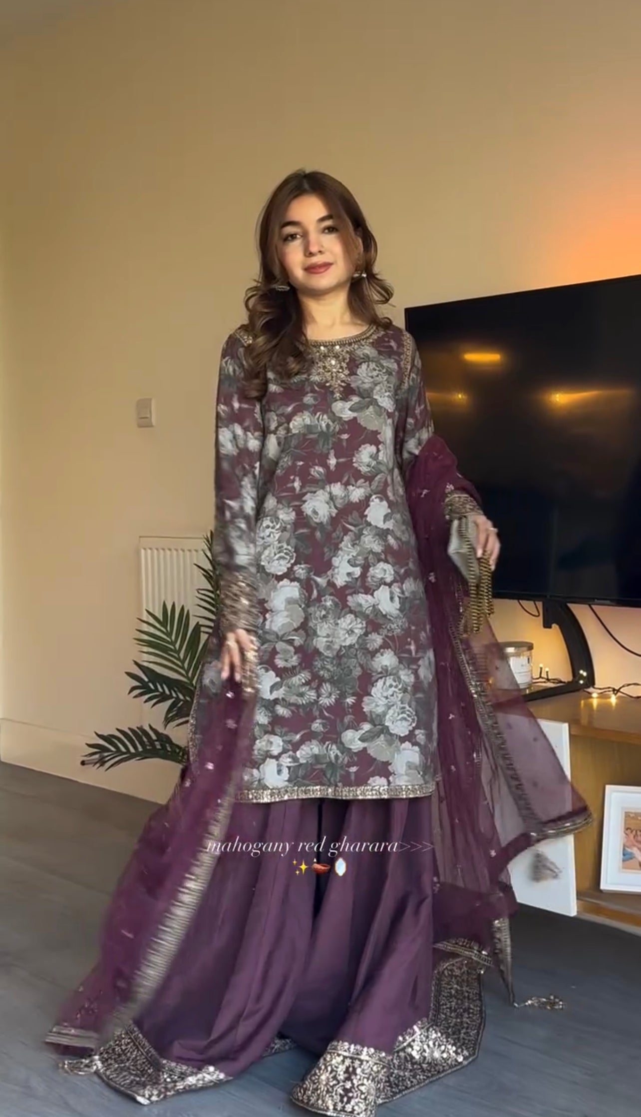 Dhanak Trendy Eid Dress 3 Piece