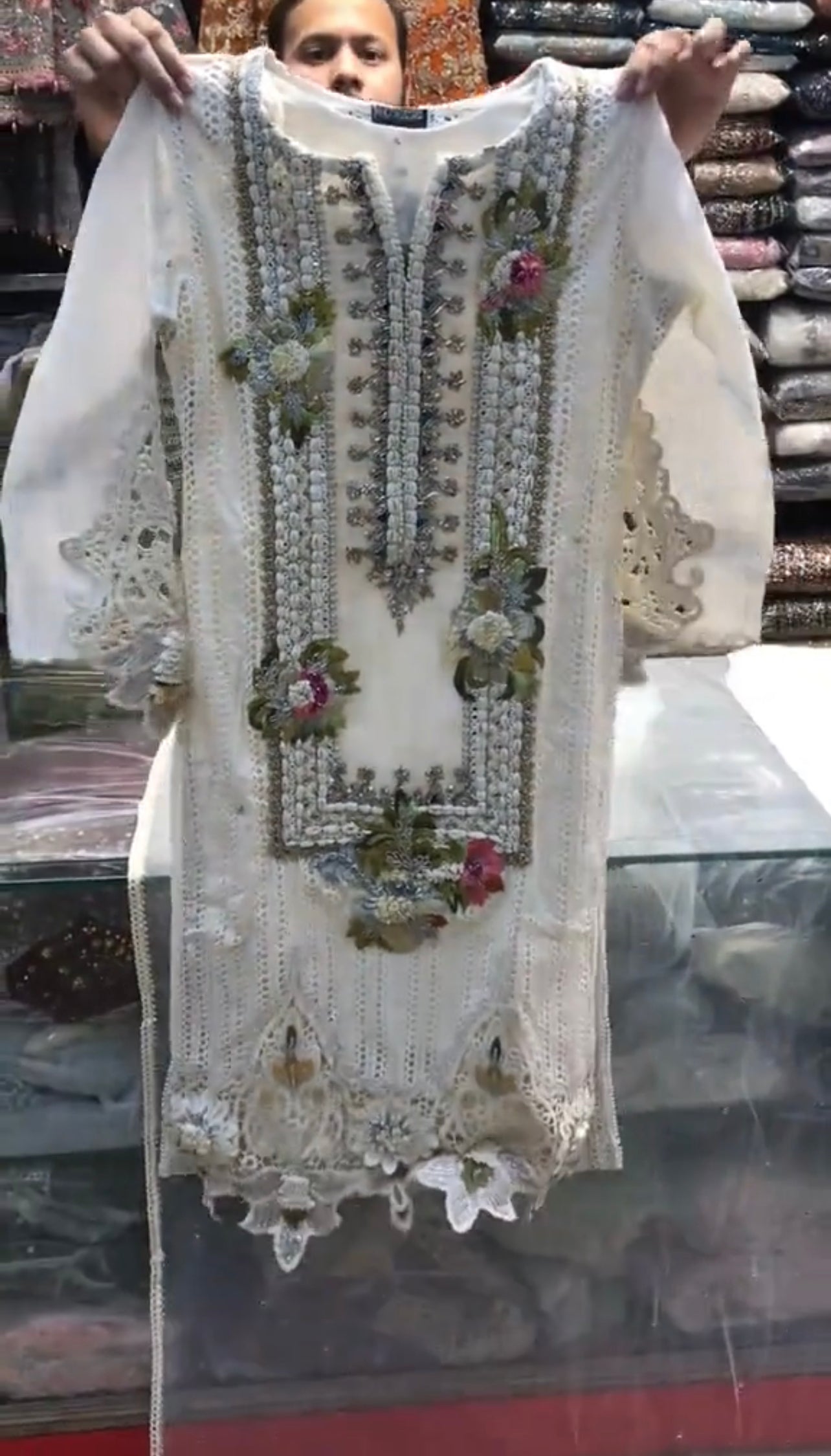 Eid Embroidered 3 Piece Dress