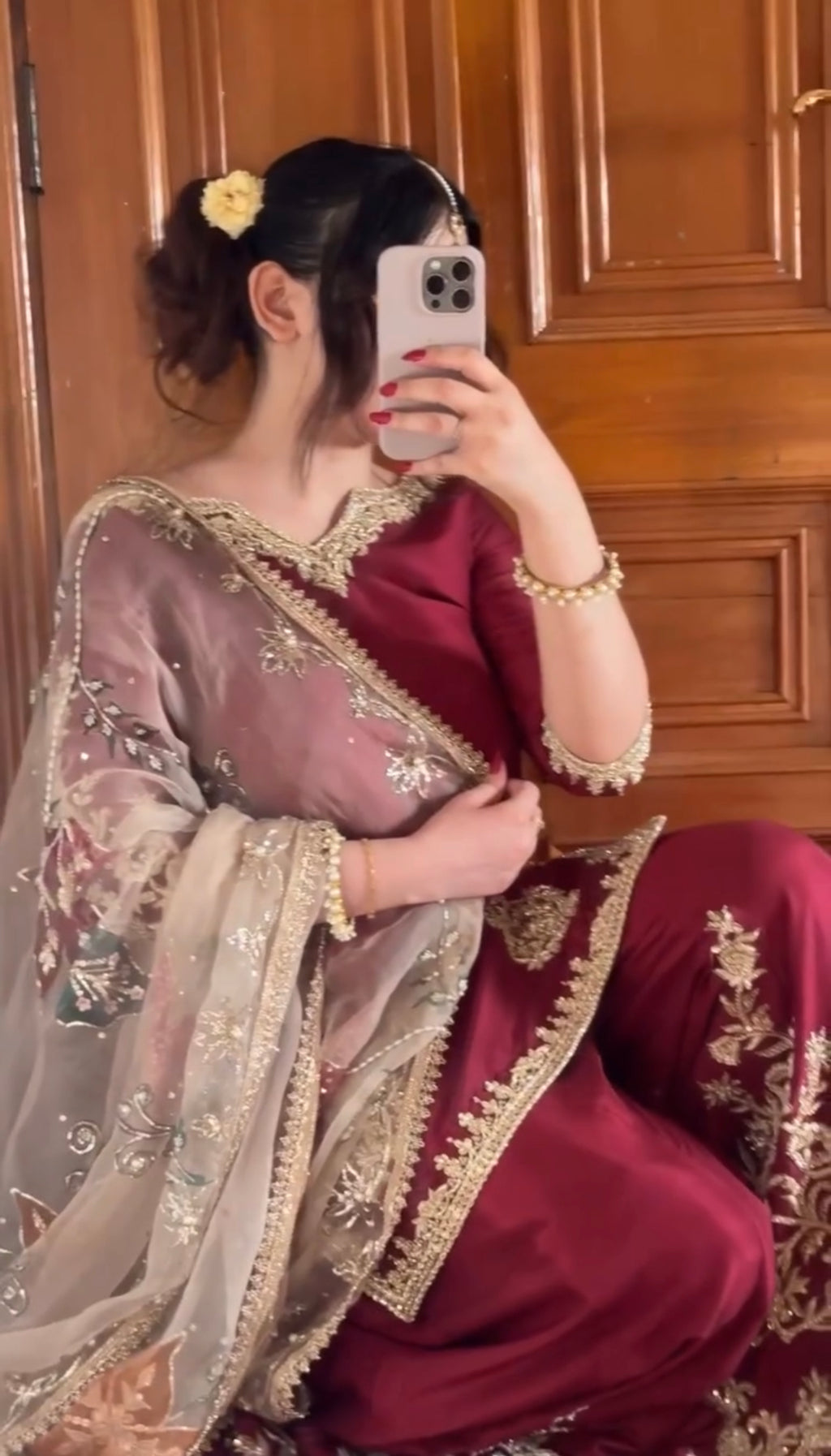 Festive Sharara 3 Piece Dress