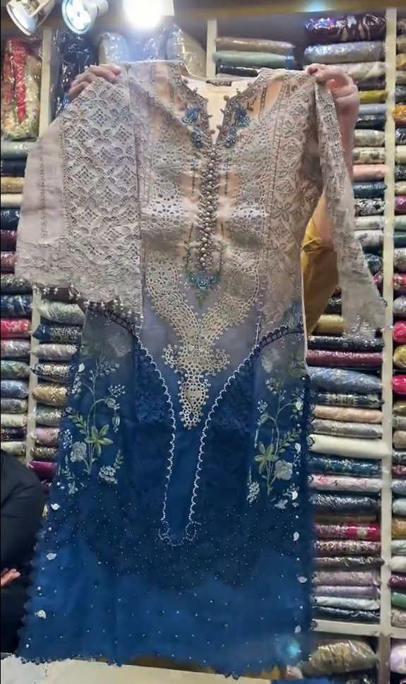 Eid Embroidered 3 Pcs Dress