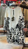 Dhanak Flapper Embroidered Dress 3 Piece