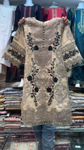 3 Piece - Dhanak Eid Embroidered Dress