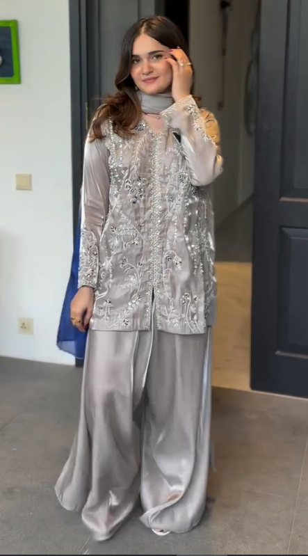 3PCS EMBROIDERED STITCHED DRESS