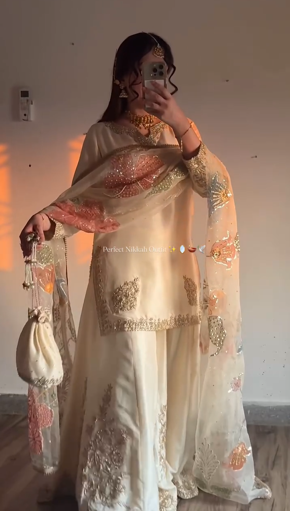 Luxury 3 Piece Embroidered Outfit